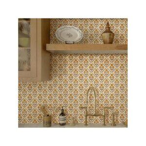 Stylish Yellow Floral Peel Stick Wallpaper Contact Paper